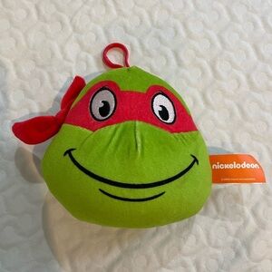 Teenage Mutant Ninja Turtles Plush Backpack Clip Raphael Nickelodeon